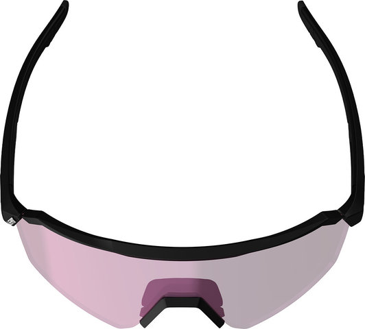 Leatt RideViz Lite Sports Glasses - satin black-purple | purple