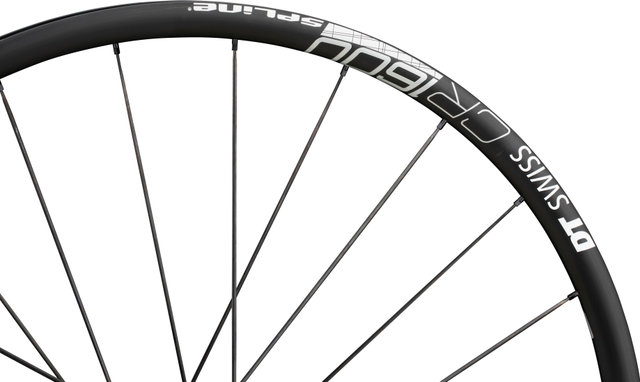 DT Swiss CR 1600 SPLINE 23 Disc Center Lock 28" Wheelset - schwarz | 142 mm | 100 mm | 28" | SRAM XDR | 100 mm | 100 mm | 142 mm | SRAM XDR