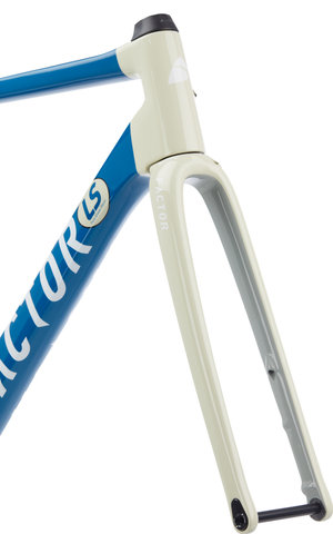 Factor Kit de Cadre en Carbone LS Disc Gravel - vintage blue/M/Axe Traversant 12 mm