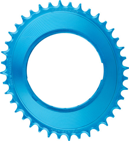 Garbaruk Plato Thread Mount para SRAM RED XPLR AXS PM Oval - blue/40/40 