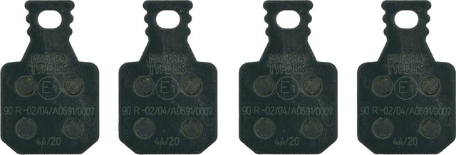 Magura Bremsbeläge Typ 8.S Sport ECE für 4-Kolben MT-Scheibenbremse - grün/organisch