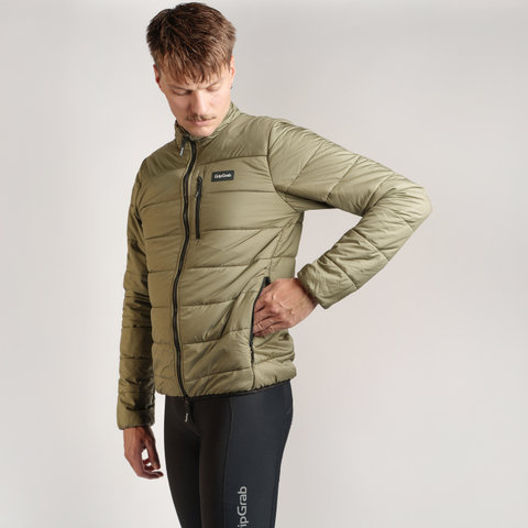GripGrab EXPLR Insulated Jacket - olive green/M