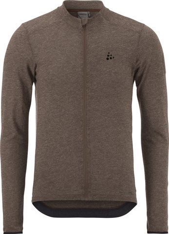 Craft Maillot Core Bike Essence Wool L/S - prune | S