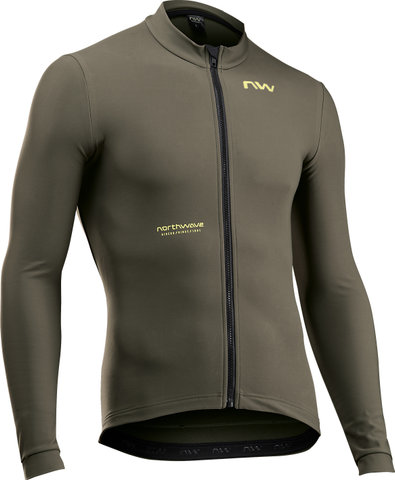 Northwave Maillot Extreme Thermal L/S - forest green/M