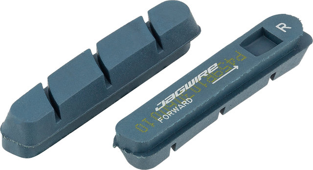 Jagwire Gomas de frenos Road Pro Friction Fit para Campagnolo - indigo blue