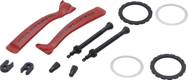 Fulcrum Set de roues Speed Team 57 Disc Center Lock Carbon 28" - noir/142 mm/100 mm/Shimano Route/Non Boost/Non Boost/28"