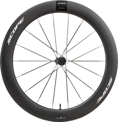 Scope Cycling Artech 6.A Carbon Disc Center Lock 28" Laufradsatz - white | SRAM XDR | 28" | 100 mm | 142 mm