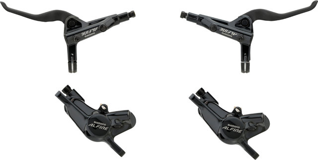 Shimano Alfine v+h Set Scheibenbremse BR-S7000 J-Kit - schwarz/Set/links/rechts (seitenspezifisch)