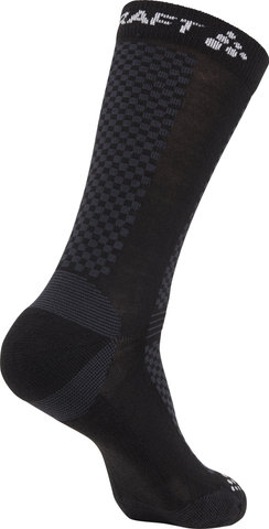 Craft Warm Mid Socken 2er Pack - black-white/40-42