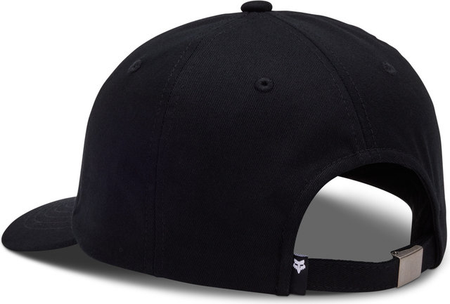 Fox Head Wordmark Adjustable Kappe - black-white/one size