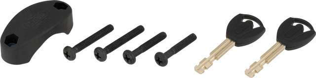ABUS Antivol en U Granit Plus 470 avec Attache EaZy KF KLICKfix - noir/300 mm