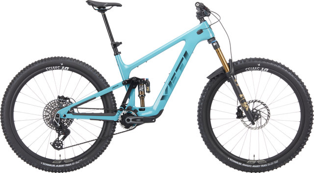 Yeti Cycles Vélo électrique de montagne MTe T3 X0 AXS Carbon 29" - turquoise/160 /160,0 mm/44 /L/29"