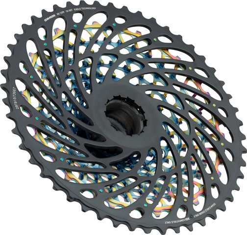 SRAM Cassette XG-1299 12 vitesses pour XX1 Eagle - rainbow/10-50
