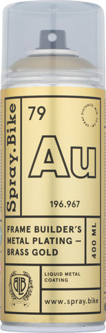 Spray.Bike Revêtement Métallique Frame Builders Metal Plating - brass gold/400 ml