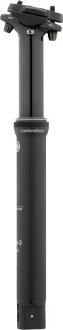 crankbrothers Tige de Selle Highline 3 80 mm - black/380 /30,9 mm/0 /1 vitesse