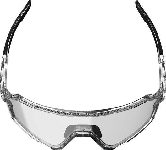 Leatt RideViz Pro Sportbrille - clear silver | silver