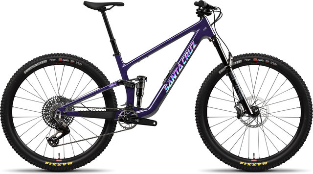 Santa Cruz Tallboy Gen. 6 90 29'' Mountainbike - gloss midnight violet | L | 140 mm | 44 mm | 170,0 mm | 29"