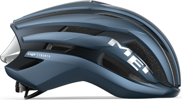 MET Trenta MIPS Helm - navy silver matt | 56 - 58 cm
