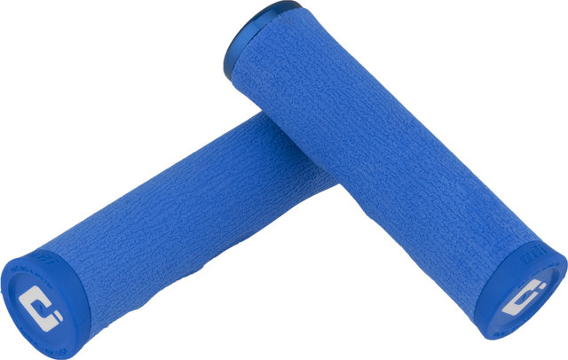ODI F-1 Series Dread Lock Lock-On 2.1 Lenkergriffe - blau/130 mm