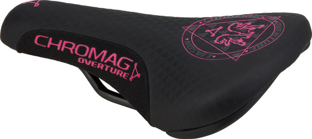 Chromag Overture Sattel - black-pink/243 mm/136 mm