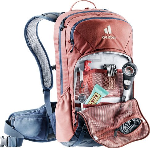 deuter Attack 16 Protektorenrucksack - redwood-marine/16 l