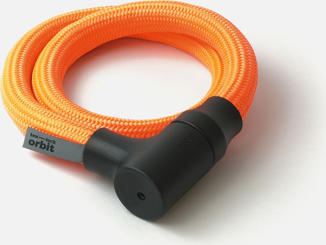 tex-lock orbit chain lock - acid orange/120 cm