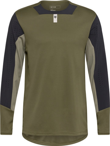 Fox Head Defend LS Jersey - olive green/S