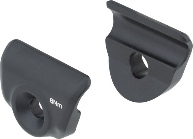 Easton Oval Saddle Clamp Plates - black