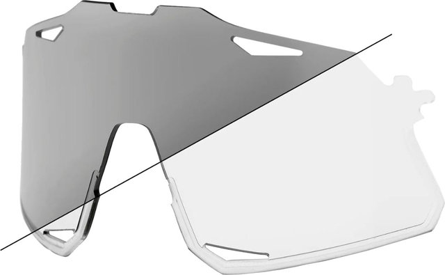 100% Écran Smoke Photochromic polycarbonate pour Hypercraft - clear smoke | clear smoke photochromic