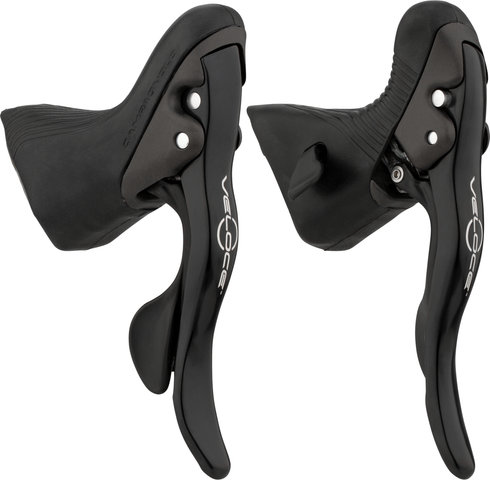 Campagnolo Veloce front+rear Set Power Shift Ergopower 2x10-Speed Shift/Brake Lev - deep black