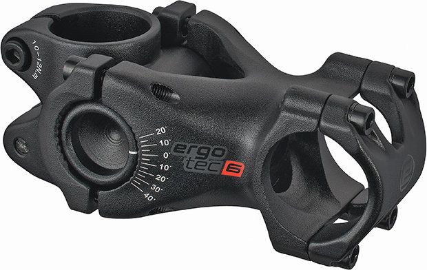 ergotec Potence réglable Swell-RE 31.8 - noir | 80 mm