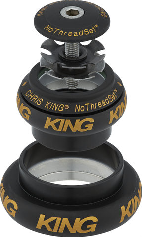 Chris King Jeu de Direction NoThreadSet EC34/28,6 - EC44/40 GripLock - two tone-black-gold/EC34/28,6 - EC44/40