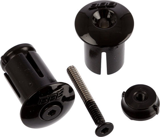 BBB Capuchons de Guidon ScrewOn BHT-96 - noir BBB Capuchons de Guidon ScrewOn BHT-96 - noir