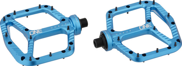 OneUp Components Aluminium Plattformpedale - blue/universal