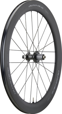 Shimano Set de Roues Carbone WH-R9270-C60-HR-TL Dura-Ace Disc Center Lock +Sac - noir/Non Boost/Non Boost/142 mm/100 mm/28"/Shimano Route 12 vitesses/100 mm/Shimano Route 12 vitesses/100 mm/142 mm