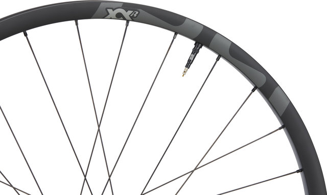 e*thirteen Juego de ruedas XCX Race IW28 Carbon Boost 29" - black/Shimano Micro Spline/Boost/148 mm/110 mm/Boost/29"/110 mm/Shimano Micro Spline/110 mm/148 mm