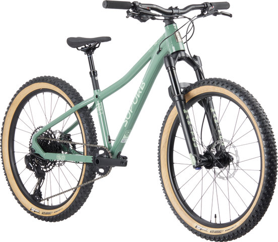 SUPURB BO24+ 24" Kinderfahrrad - gecko green/24"