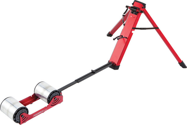 Feedback Sports Rodillo de entrenamiento Omnium Over-Drive Portable - rojo / negro