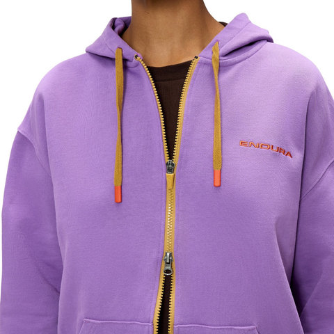 Endura Forty1Thirty Hoodie - thistle/S