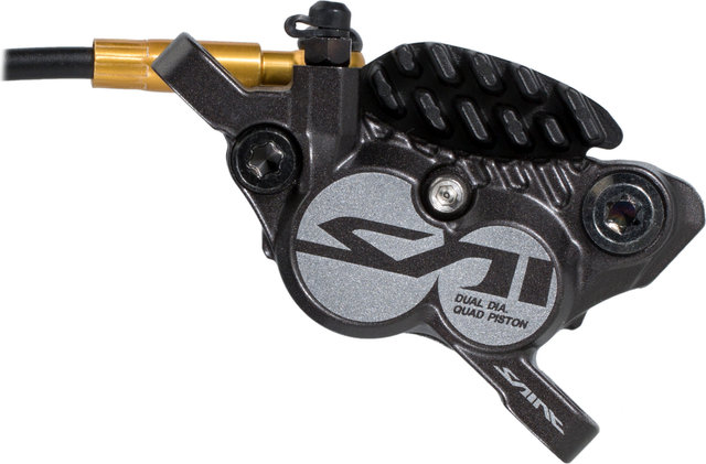 Shimano Freno de disco Saint BR-M820 J-Kit - negro/Rueda delantera/Izquierdo (específico de lado)