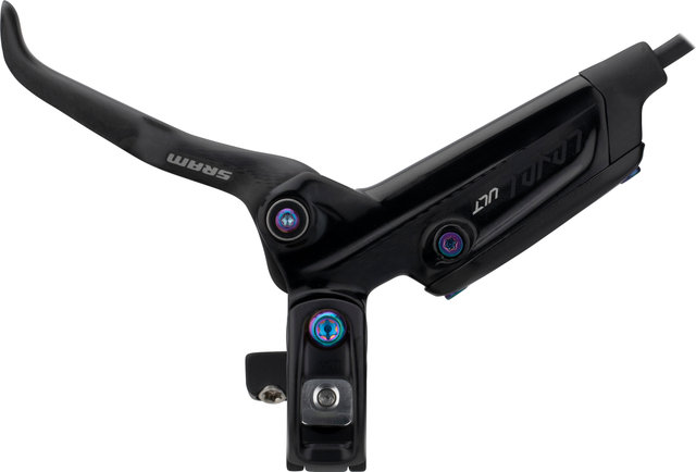 SRAM Freno de disco Level Ultimate Carbon - black anodized-rainbow/Rueda delantera/Flip-Flop (no específico de lado)