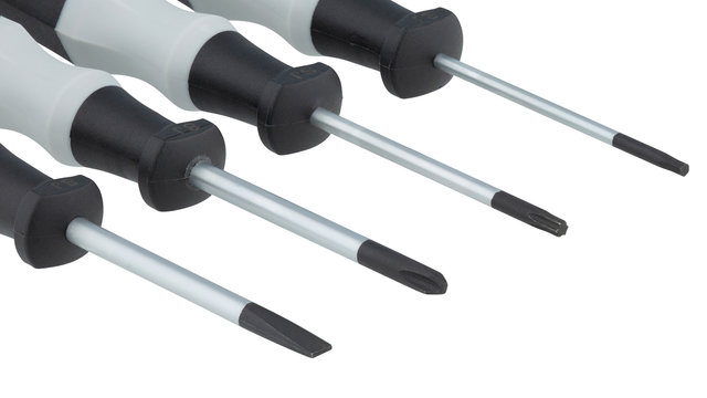 PRO Juego de destornilladores Fine Adjustment 4 piezas - negro-gris