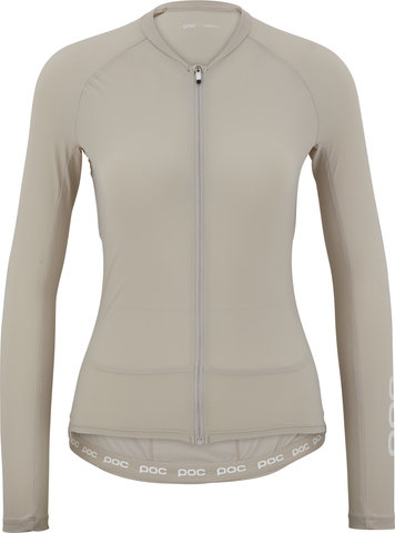 POC Essential Road Damen LS Jersey - light sandstone beige/S