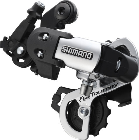 Shimano cambio trasero Tourney RD-FT35-A SS 6/7 velocidades - negro-plata | Corto