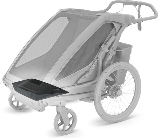 Thule Chariot Bodenmatte - schwarz | double