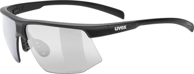 uvex aerios V Brille - black matt | smoke