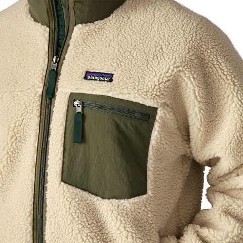 Patagonia Classic Retro-X Jacket - dark natural-basin green/M