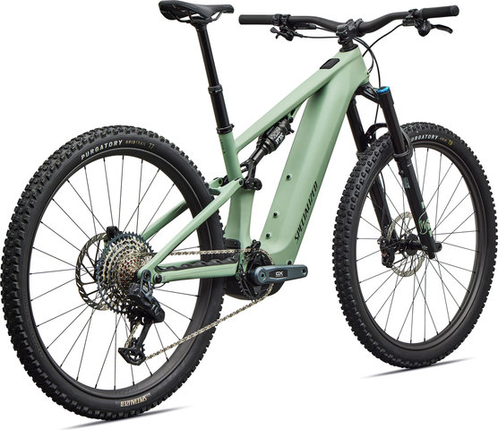 Specialized Vélo Électrique Tout-Terrain Turbo Levo R Expert Carbone 29" - satin pistachio-dark moss green | 44 mm | 140 mm | 160,0 mm | 29" | L