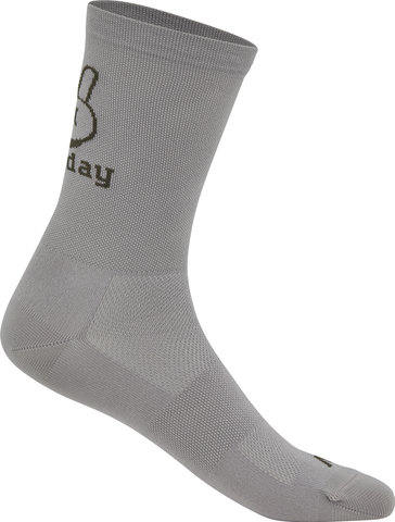 Northwave Chaussettes Sunday Monday - light grey-forest green/40 - 43