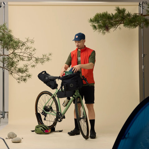 Fjällräven Hoja Handlebar Rolltop Handlebar Bag - black | 13000 ml